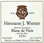 Hermann Wiemer 2003 Blanc de Noir